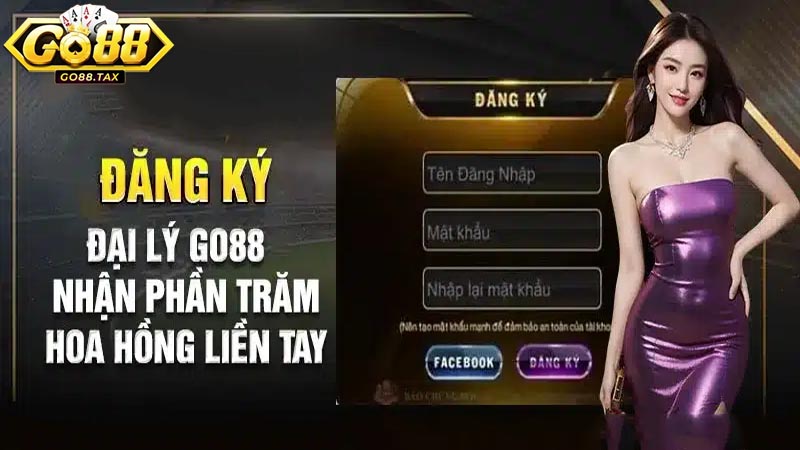 Hướng dẫn cách đăng ký trở thành đại lý cổng game Go88